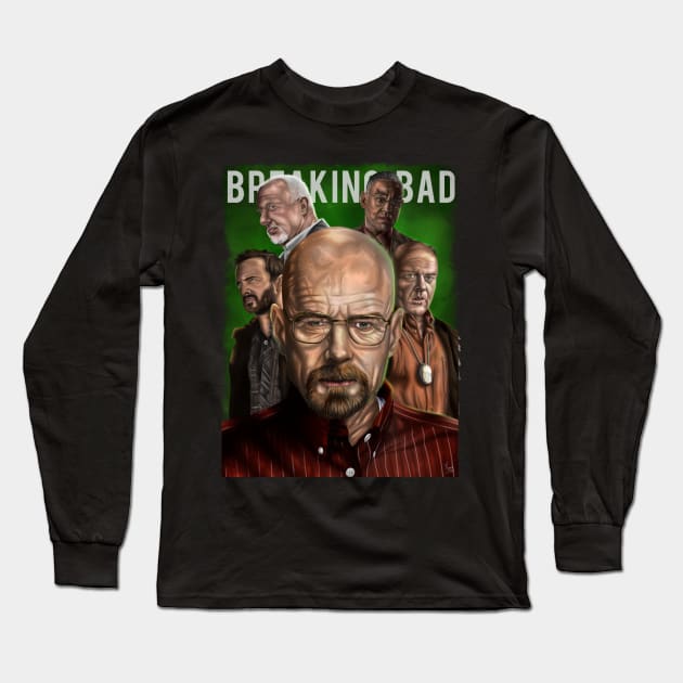 Breaking Bad Long Sleeve T-Shirt by Hvmbertogarza